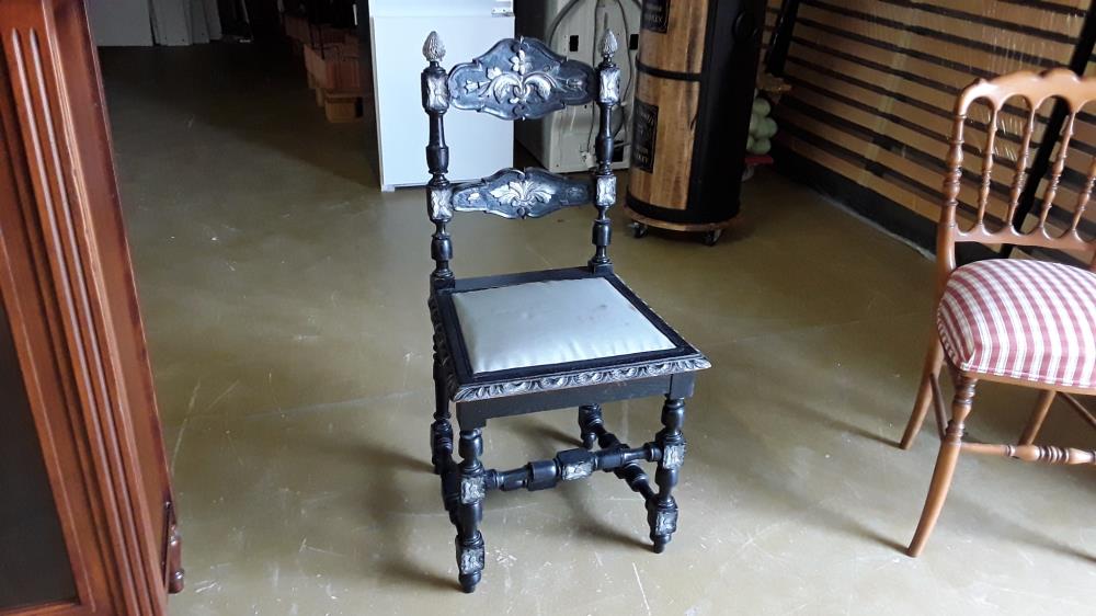 CHAISE NAPOLÉON NOIRE