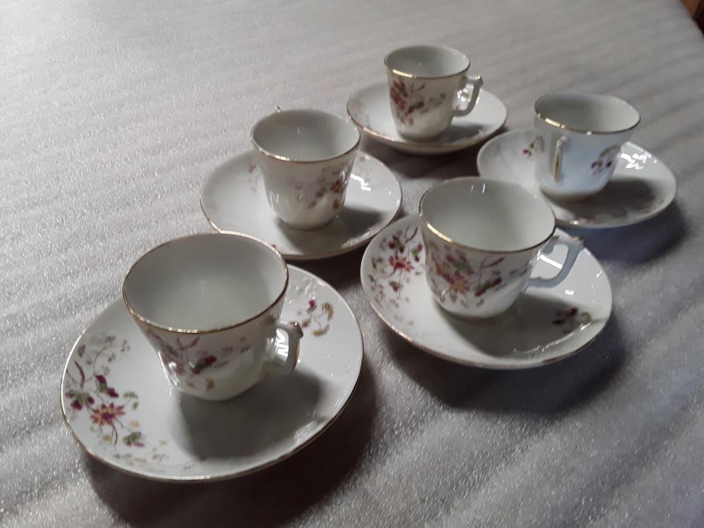 TASSES CAFÉ X5