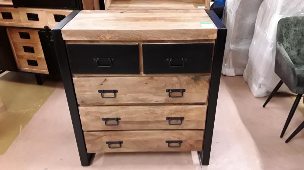 COMMODE MANGUIER  3T NATUREL 90*40*100