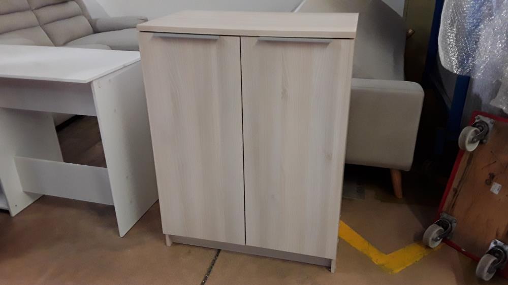 MEUBLE ETAGERE 2 PORTES