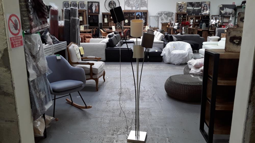 LAMPADAIRE MODERNE 4 FEUX