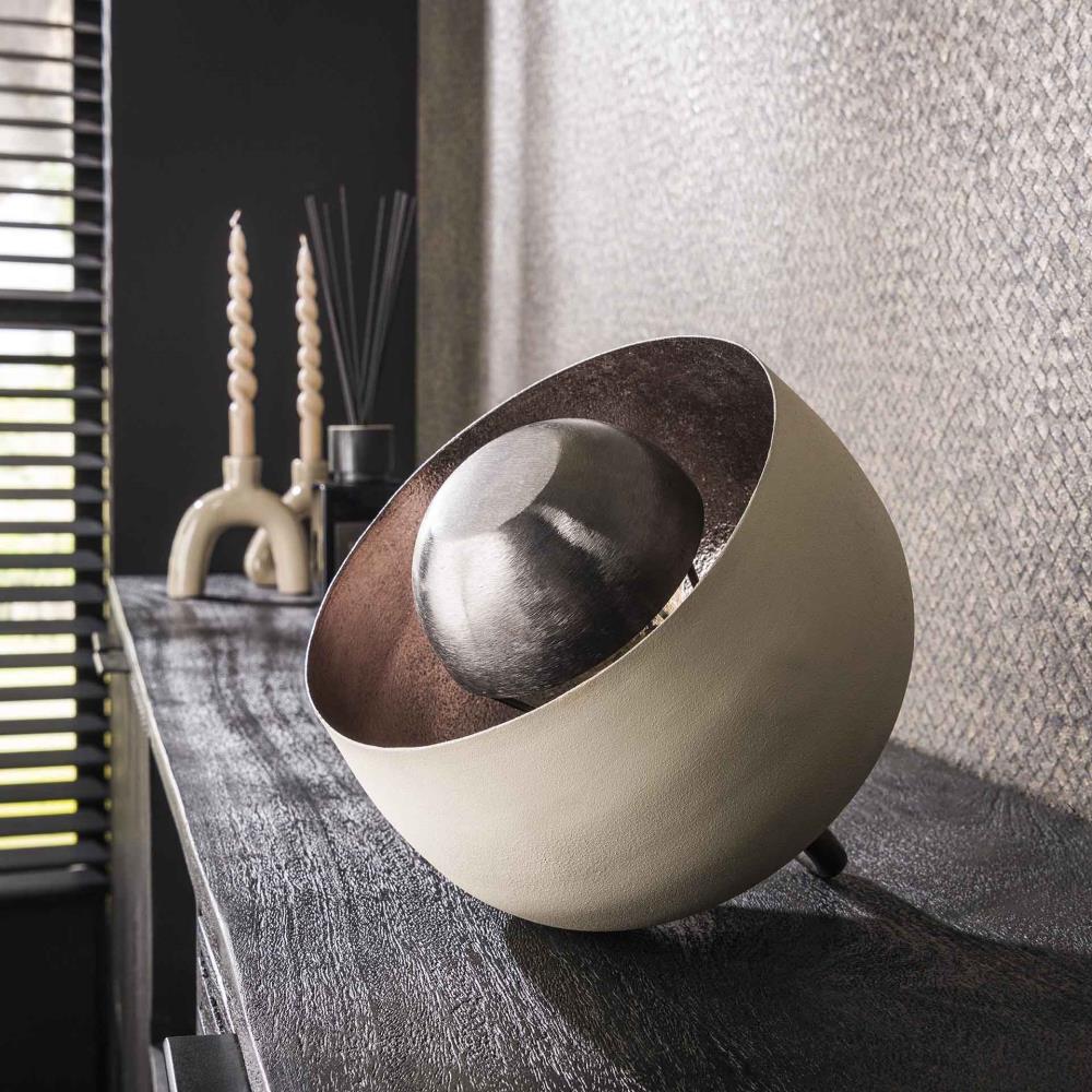 LAMPE A POSER PANIER 22 / NATUREL GRIS 