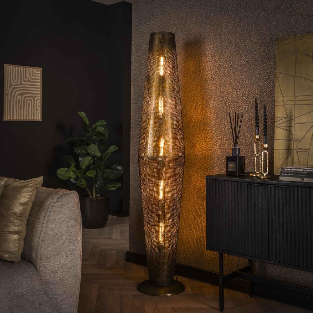 LAMPADAIRE  5L COSMIC /BRONZE ANTIQUE  DESTOCK 