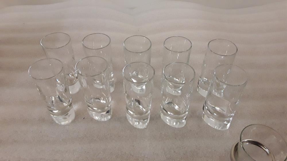 LOT DE 10 VERRES
