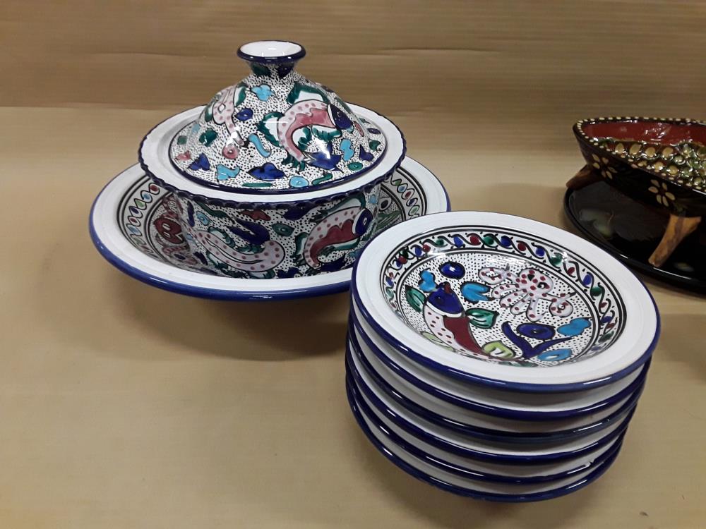 SERVICE TAJINE POISSON 