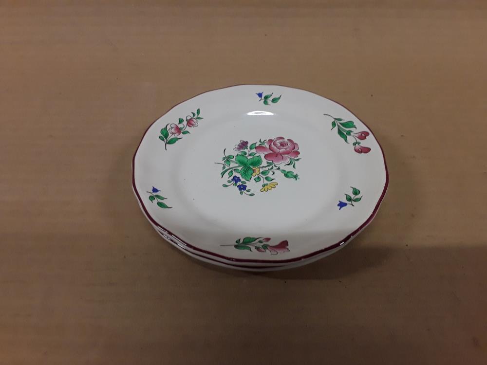 LOT DE 2 SOUCOUPES LUNÉVILLE 