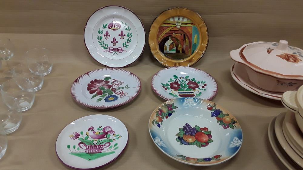 ASSIETTE DECORATIVE DIVERS