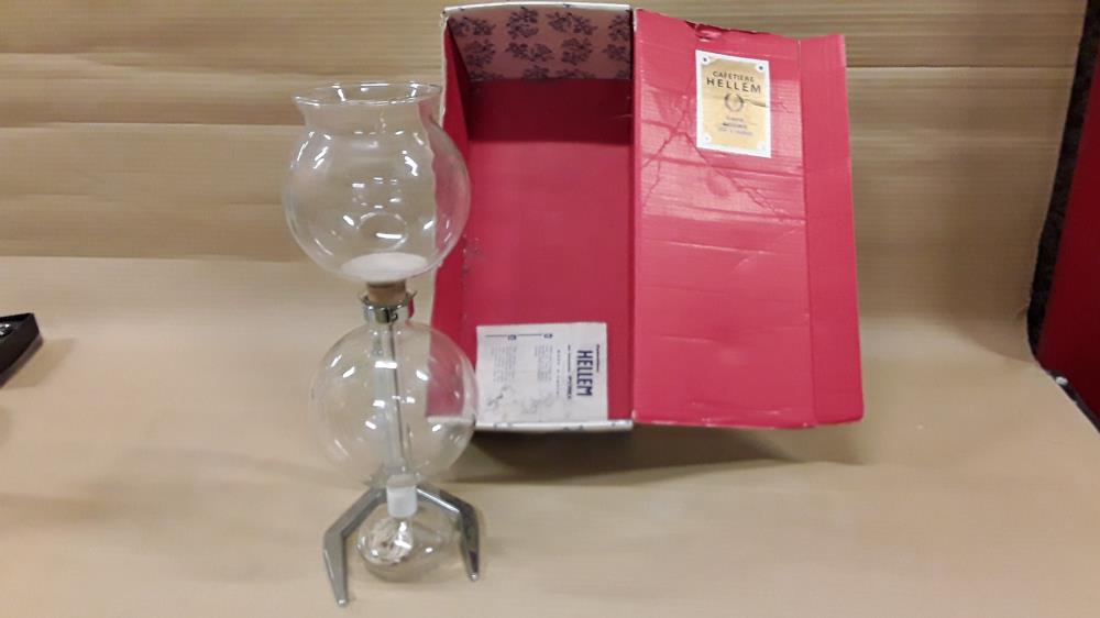 CAFETIERE  HELLEM PYREX FRANCE 