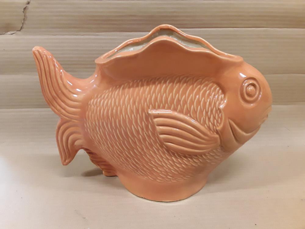 VASE POISSON CERAMIQUE GM