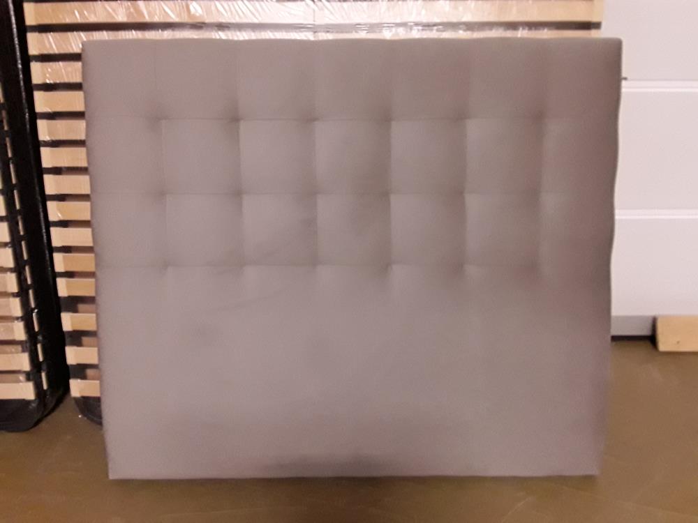 TETE DE LIT GRISE 140 SDP010017039 F HJ