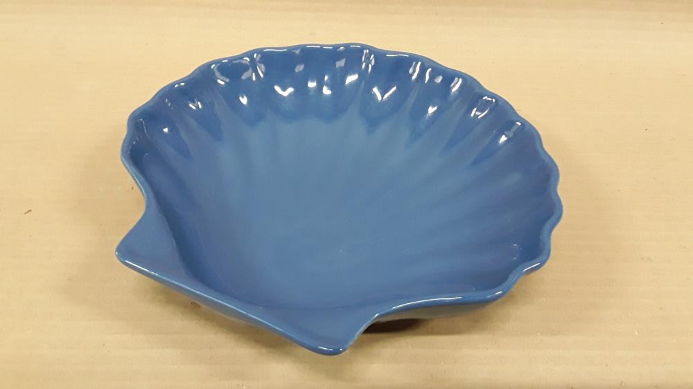 PLAT COQUILLAGE BLEU