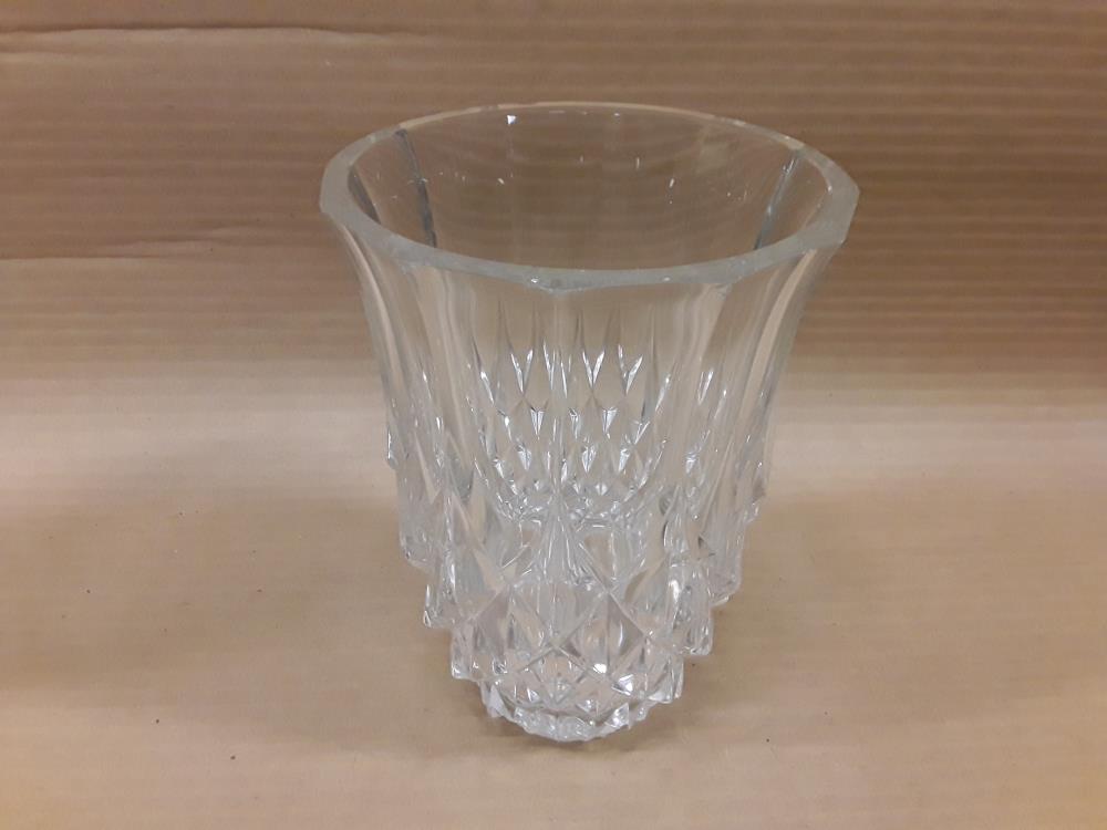 VASE CRISTAL ST LAMBERT EN L'ETAT