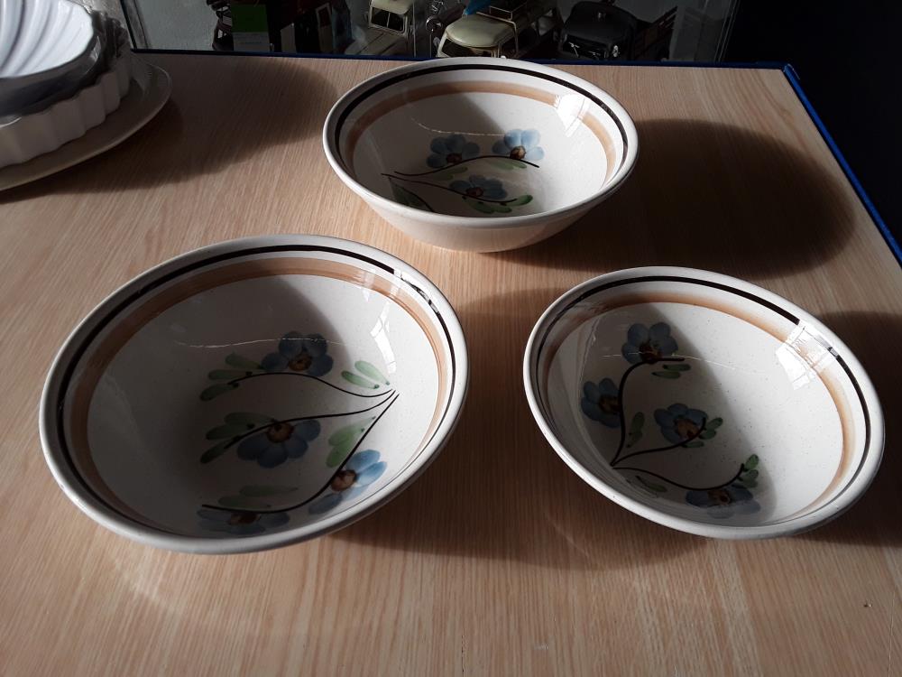 LOT DE 3 PLATS ITALY