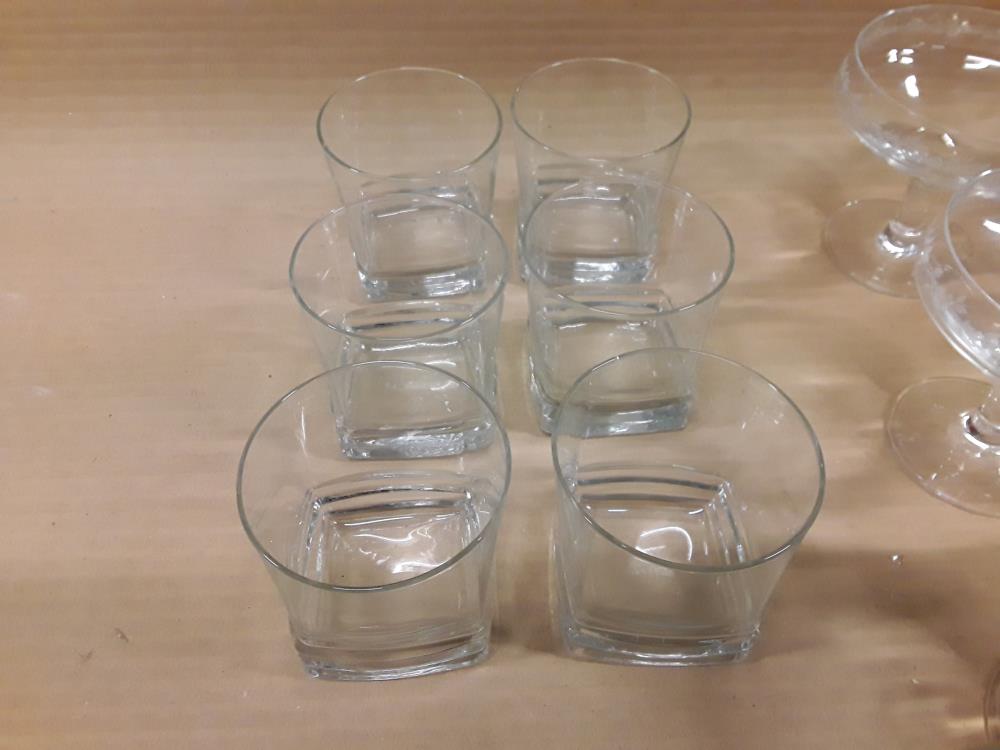 LOT DE 6 VERRES