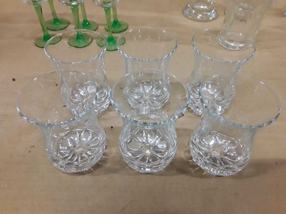 LOT DE 6 VERRES