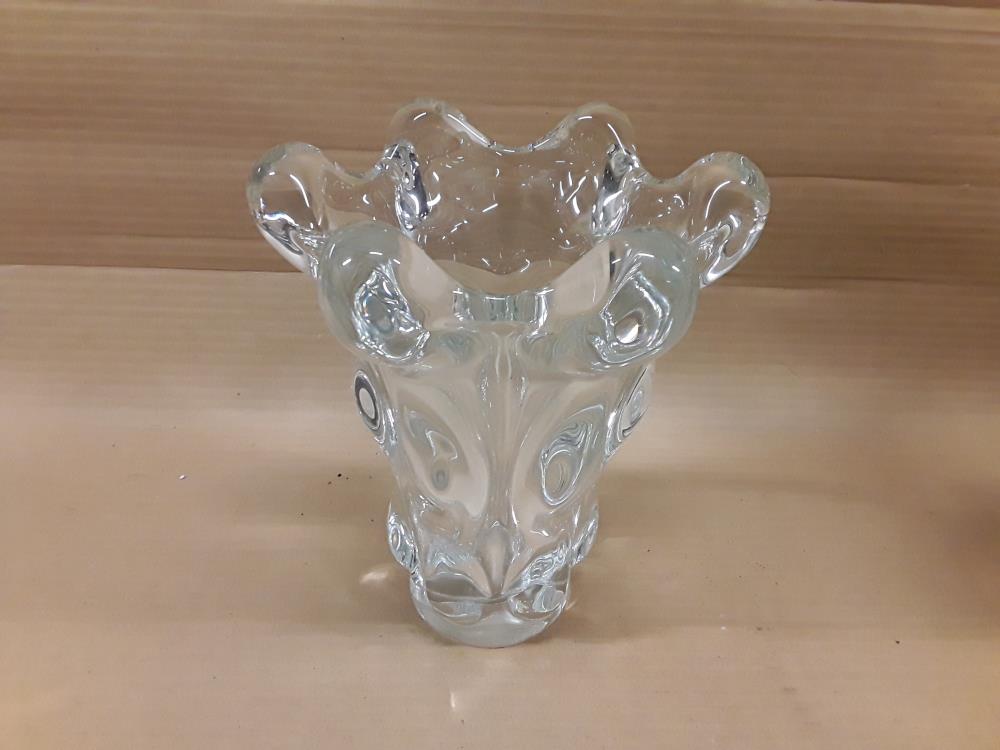 GROS VASE CRISTAL VANNES