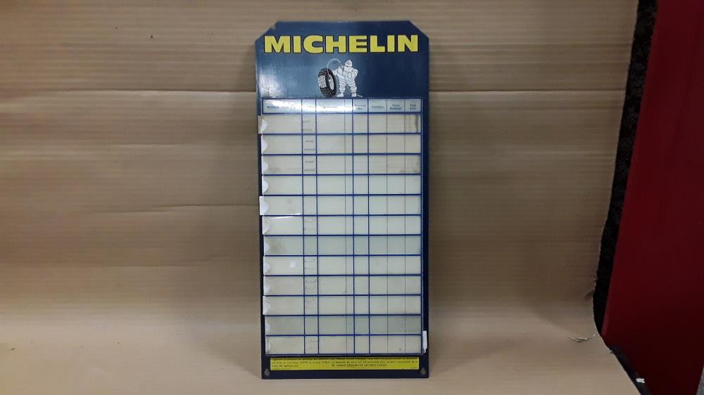PLAQUE PNEUS MICHELIN VINTAGE