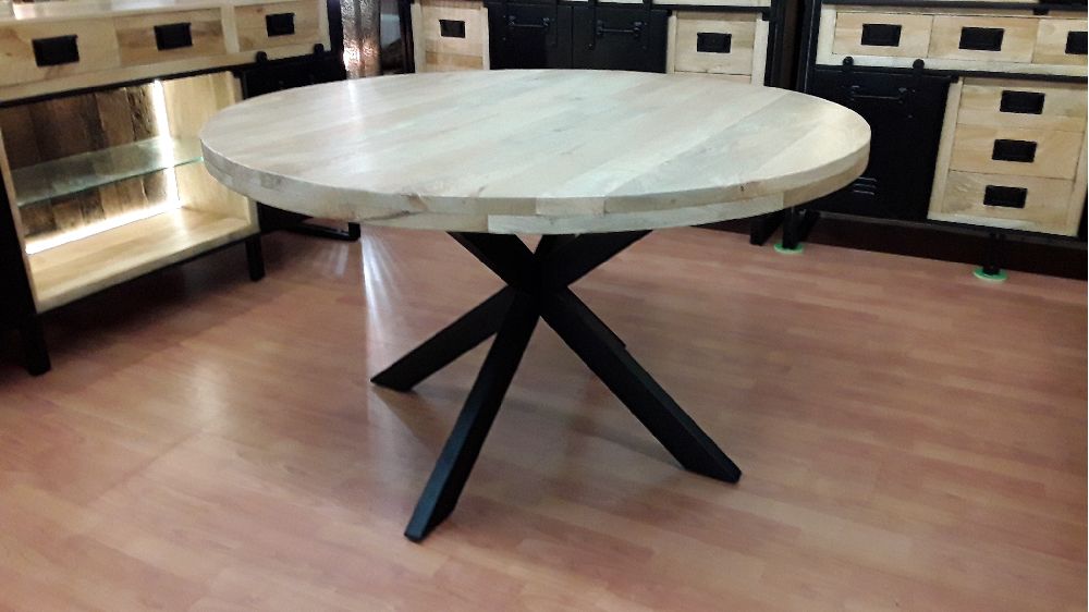 TABLE MANGUIER RONDE 130