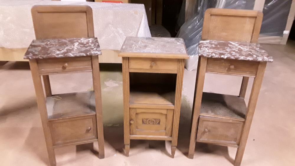 CHEVET ANCIEN MARBRE