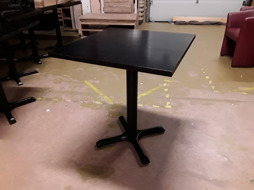 TABLE BISTRO CARRÉ 65CM