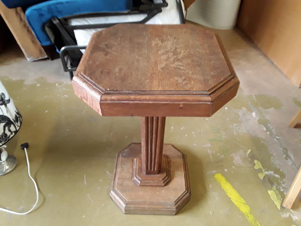 CONSOLE CHENE ANNÉES 30/50