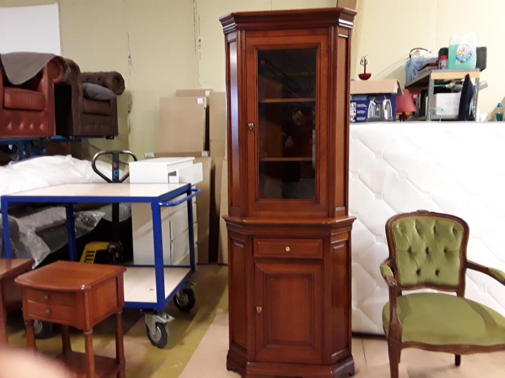 MEUBLE D'ANGLE F MERISIER