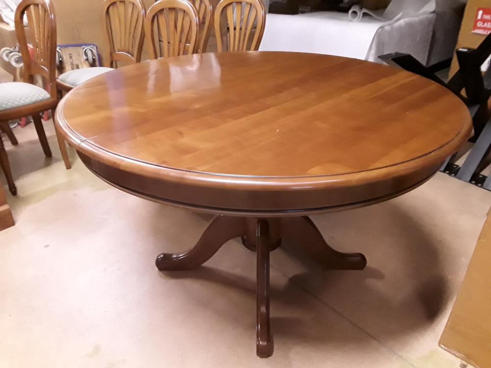 TABLE RONDE MERISIER 