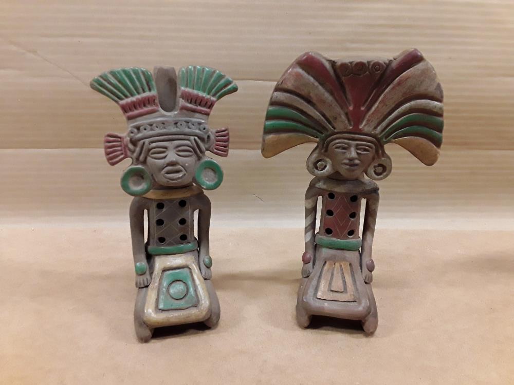 STATUETTE FLÛTE MEXICAINE