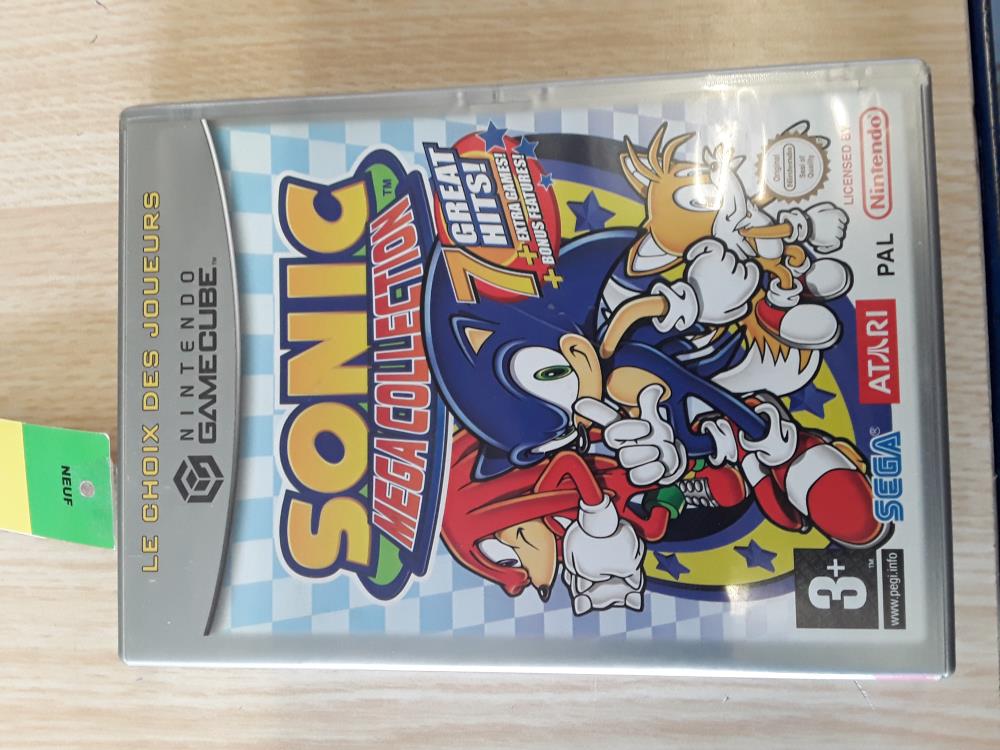 SONIC MEGA COLLECTION COMPLET