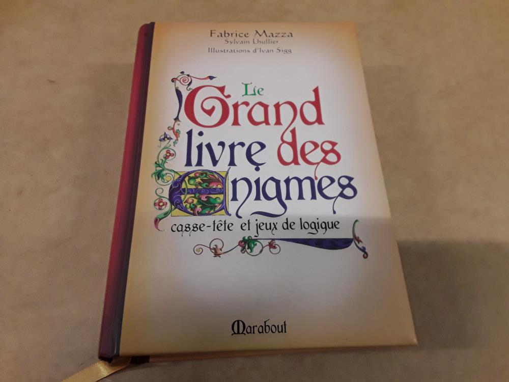 GRAND LIVRE DES ÉNIGMES 