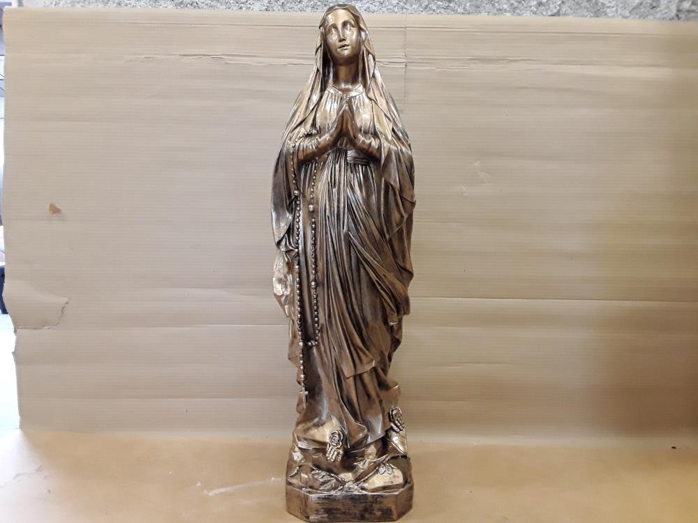 STATUE RELIGIEUSE 1M DORÉ