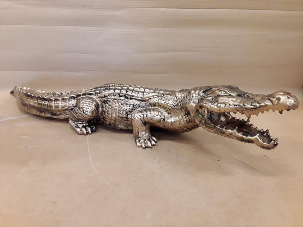 CROCODILE DORÉ 110CM