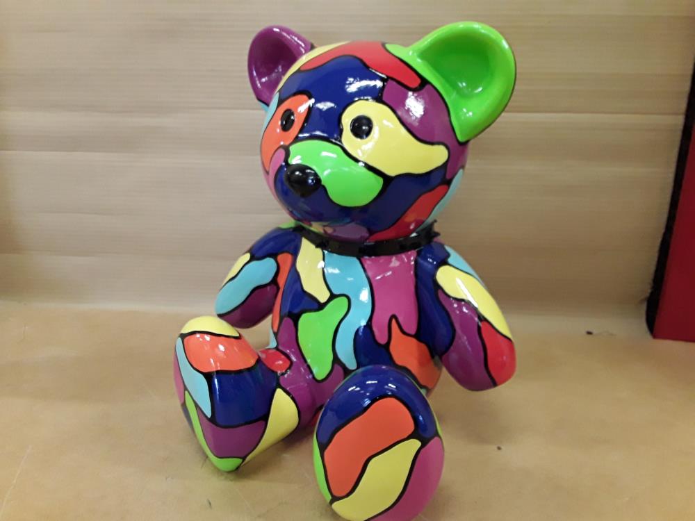 OURSON COLLIER COULEUR 