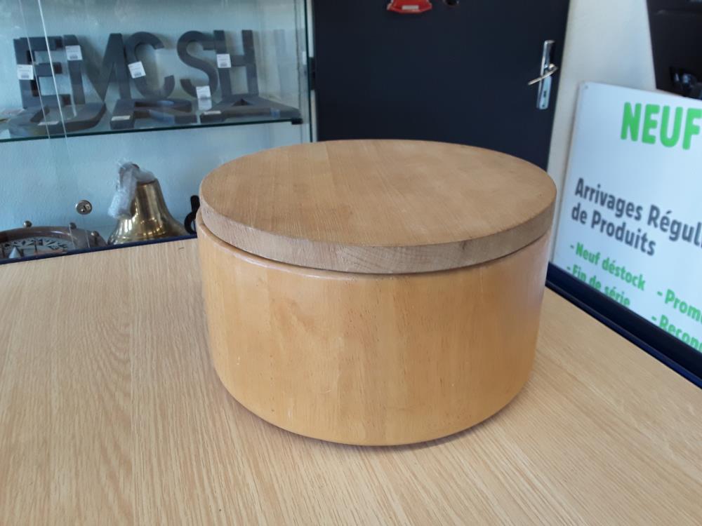 BOITE EN BOIS RONDE 