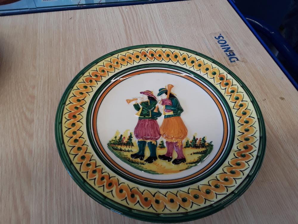 ASSIETTE DECORATIVE QUIMPER 