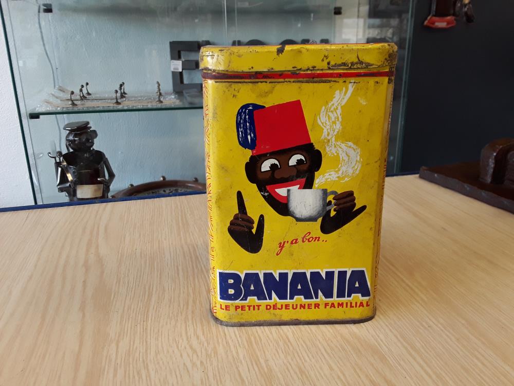 BOITE METAL BANANIA VINTAGE 
