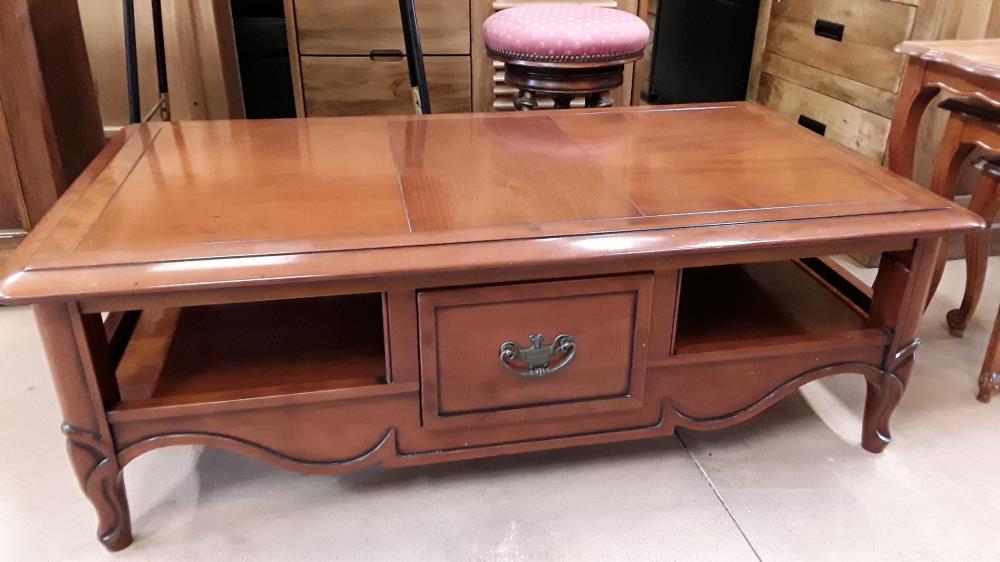 TABLE BASSE MERISIER 