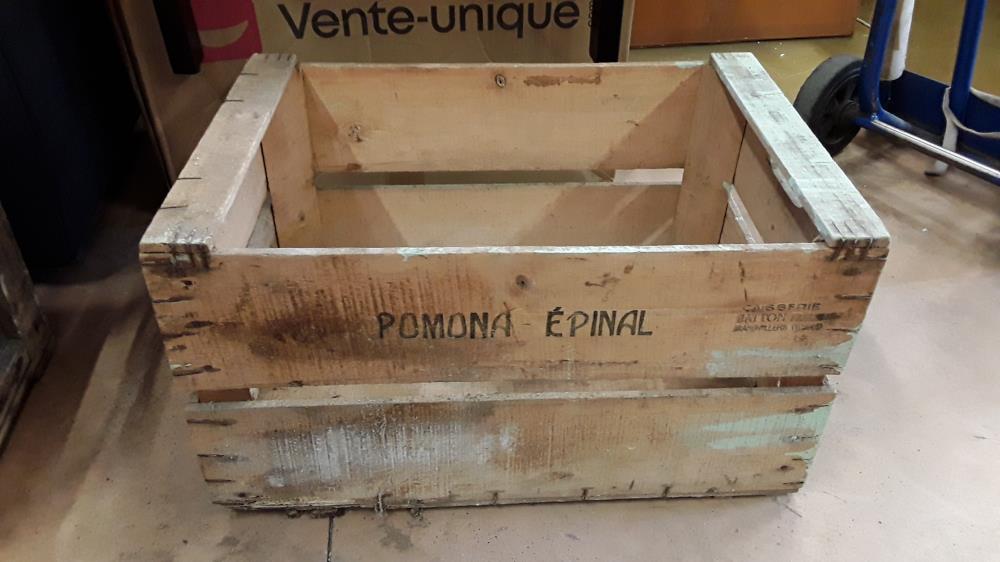CAISSE EN BOIS 