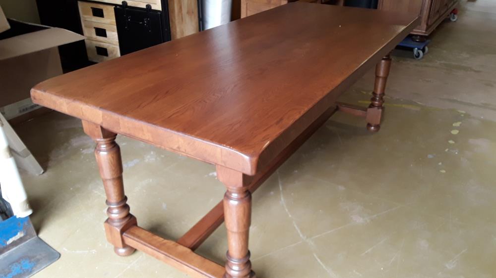 TABLE CHENE AVEC 2 ALLONGES 