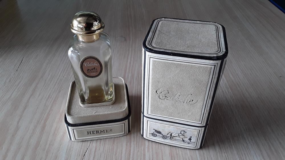 FLACON PARFUM ANCIEN HERMÈS CALÈCHE 
