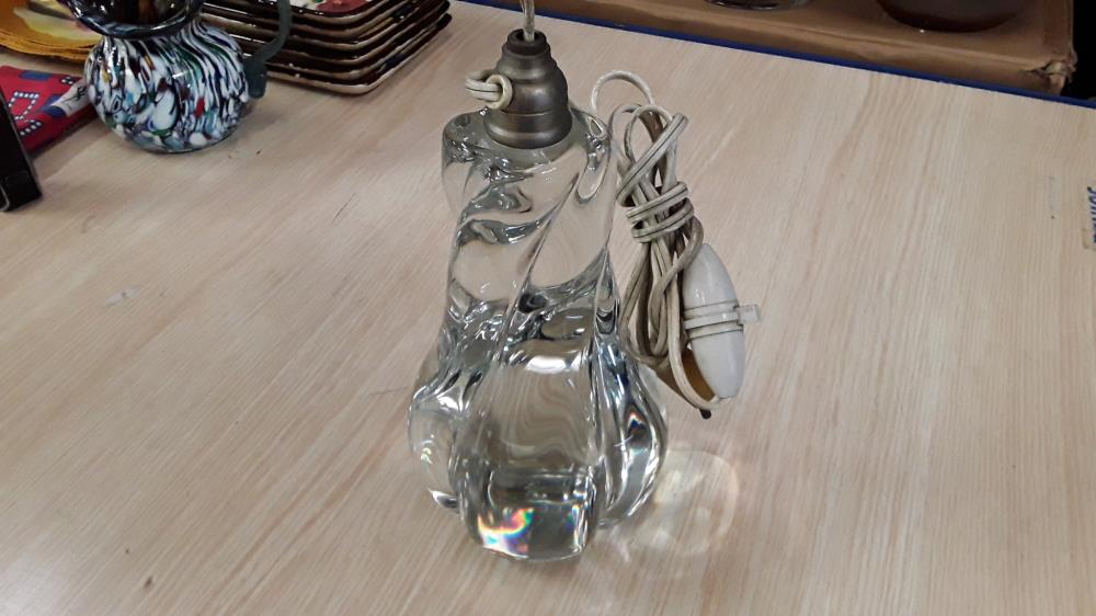 PIED DE LAMPE BACCARAT 