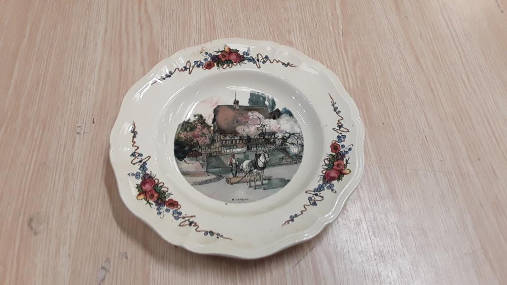 ASSIETTE CREUSE OBERNAI 