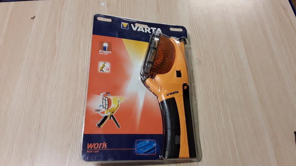 GRANDE LAMPE DE CHANTIER VARTA 