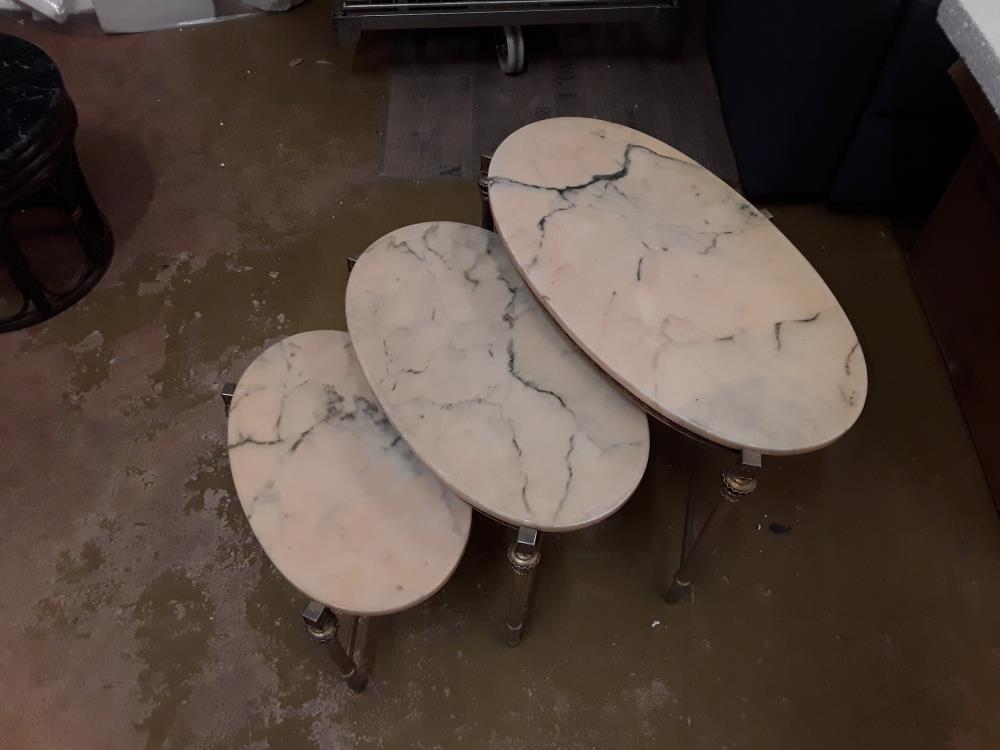 TABLE GIGOGNE PLATEAU MARBRE 