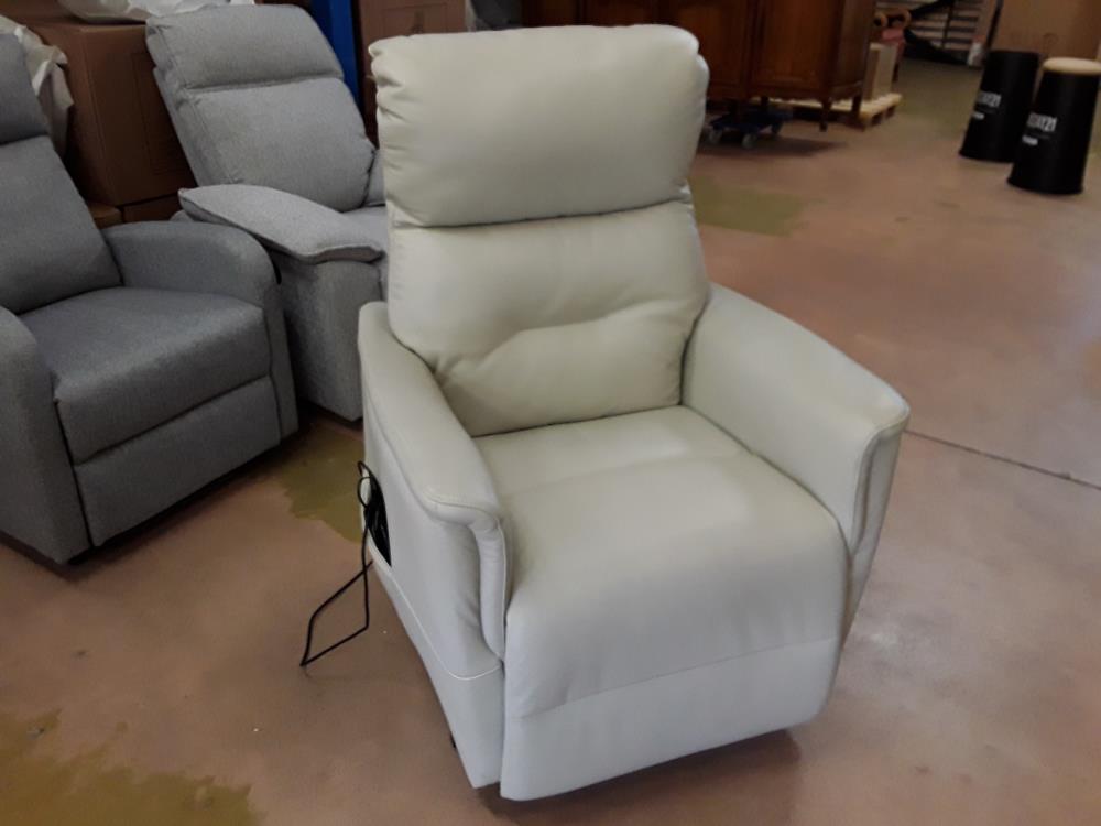 FAUTEUIL RELAX RELEVEUR ELECTRIQUE CUIR SOUS GARANTIE