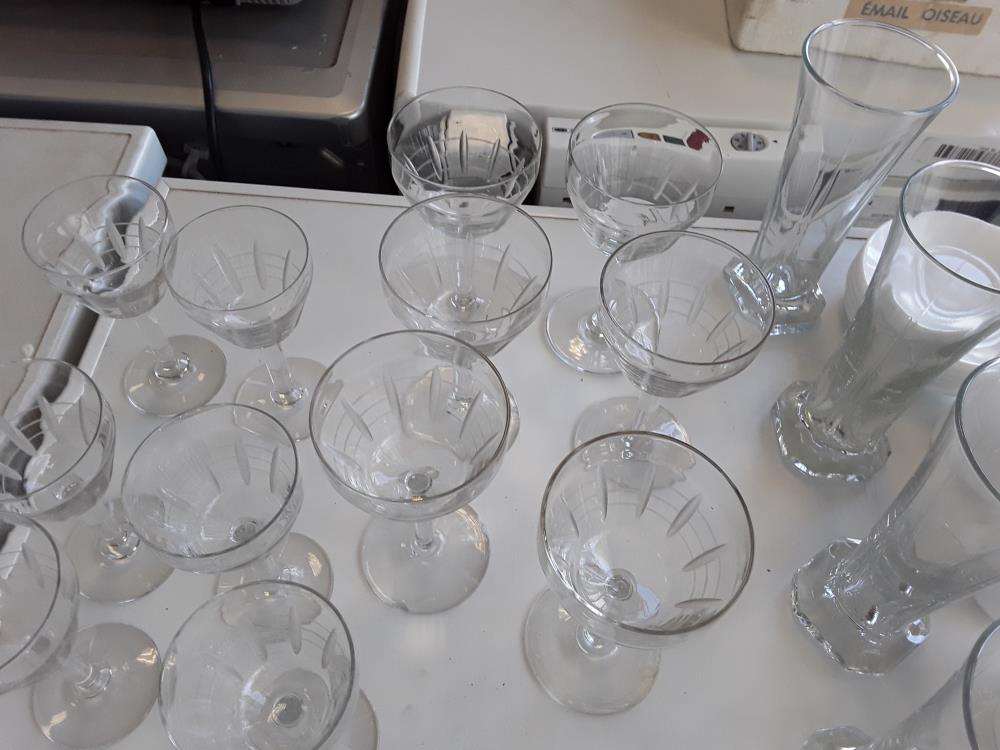 LOT DE 6 VERRES