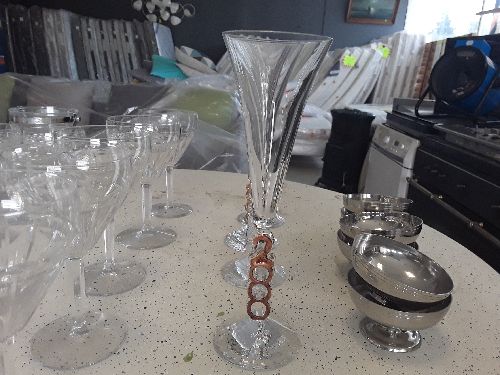 LOT DE VERRE AN 2000