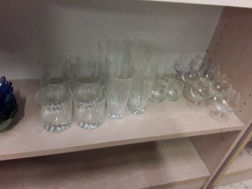 LOT DE VERRES 