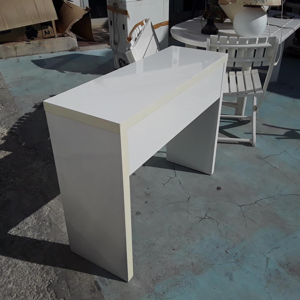 CONSOLE BLANC LAQUE