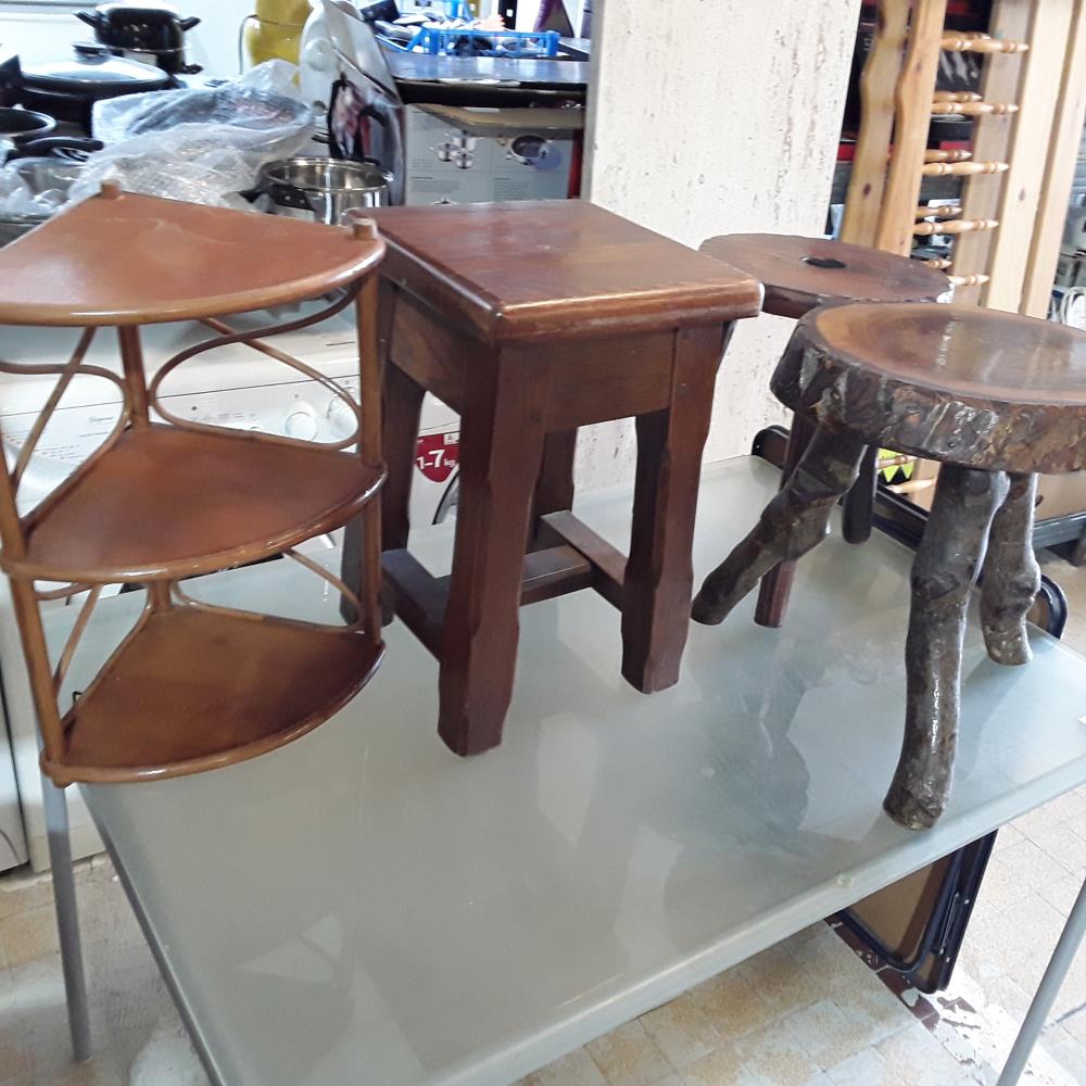 DIVERS TABOURET